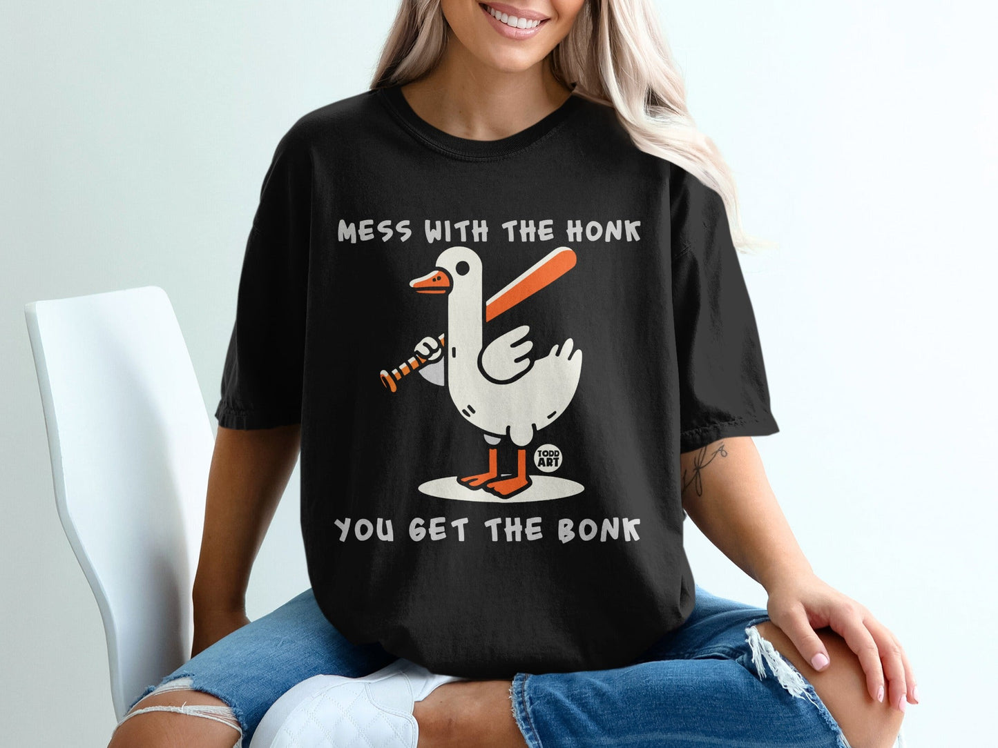Mess With The Honk You Get The Bonk T-shirt