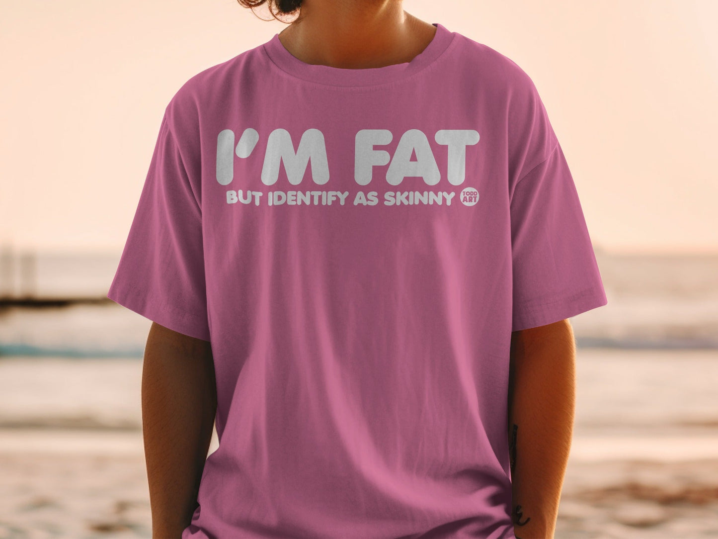I'm Fat But Identify As Skinny Graphic T-Shirt