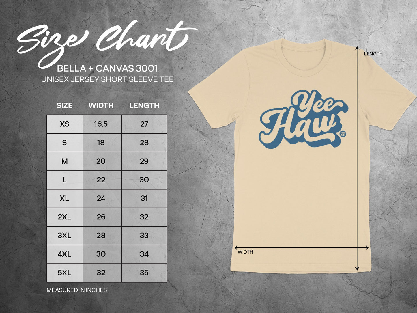 Yee Haw Graphic Unisex Short Sleeve Tee product