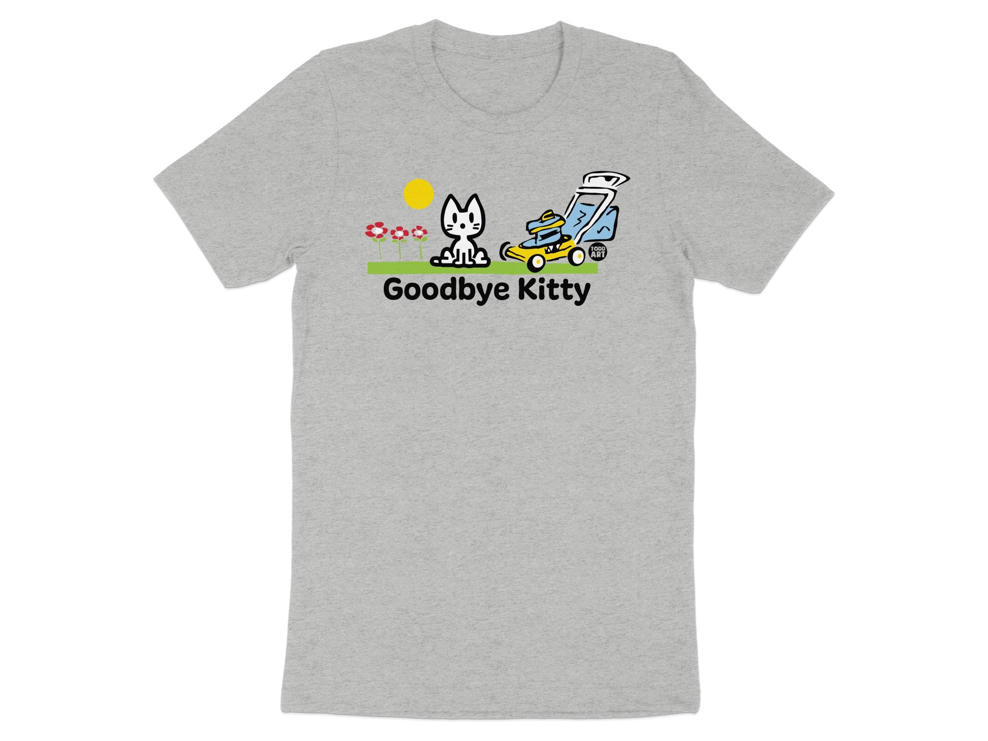 Goodbye Kitty Graphic Design Shirt