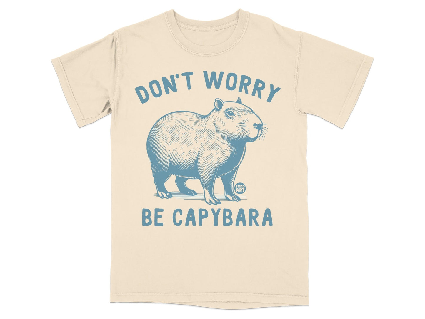 Don't Worry Be Capybara Graphic T-Shirt