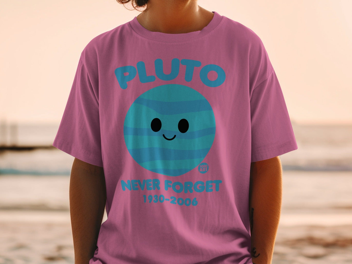 Pluto Never Forget 1930-2006 Cute Graphic T-Shirt
