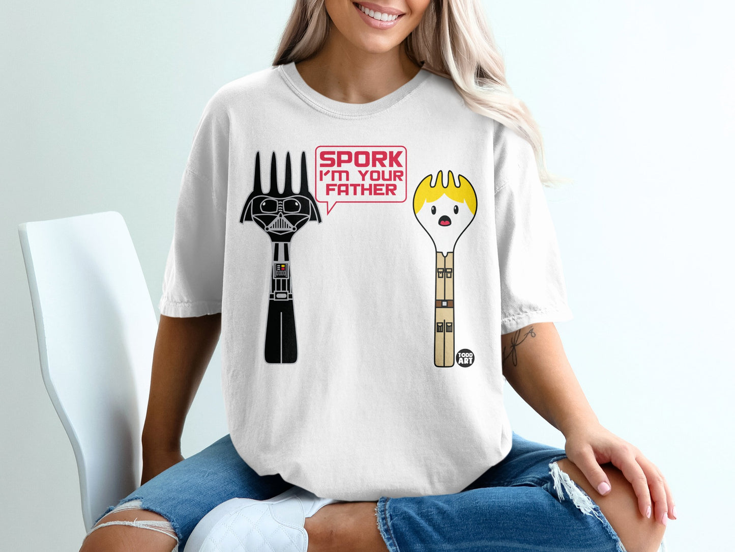 Funny Spork Vader I'm Your Father Graphic product type
