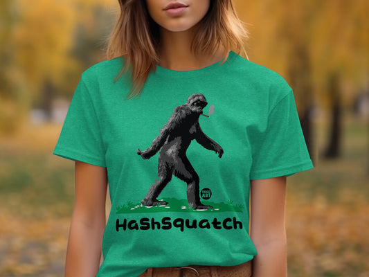 HashSquatch Graphic Design Short Sleeve Shirt