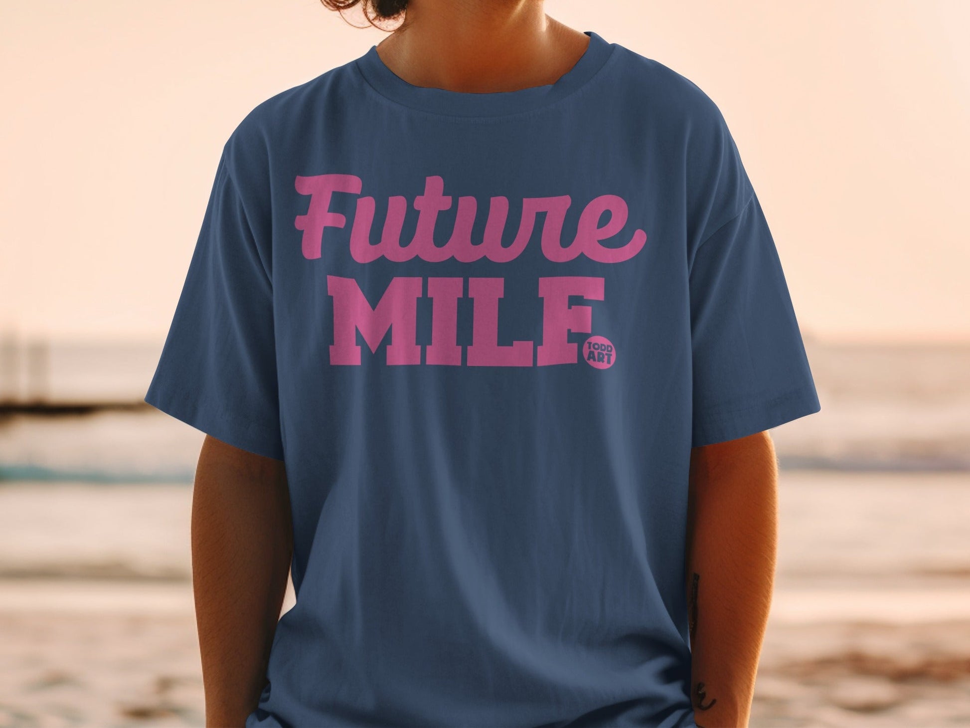 Future Mile Todd Art Graphic Tee Casual Shirt