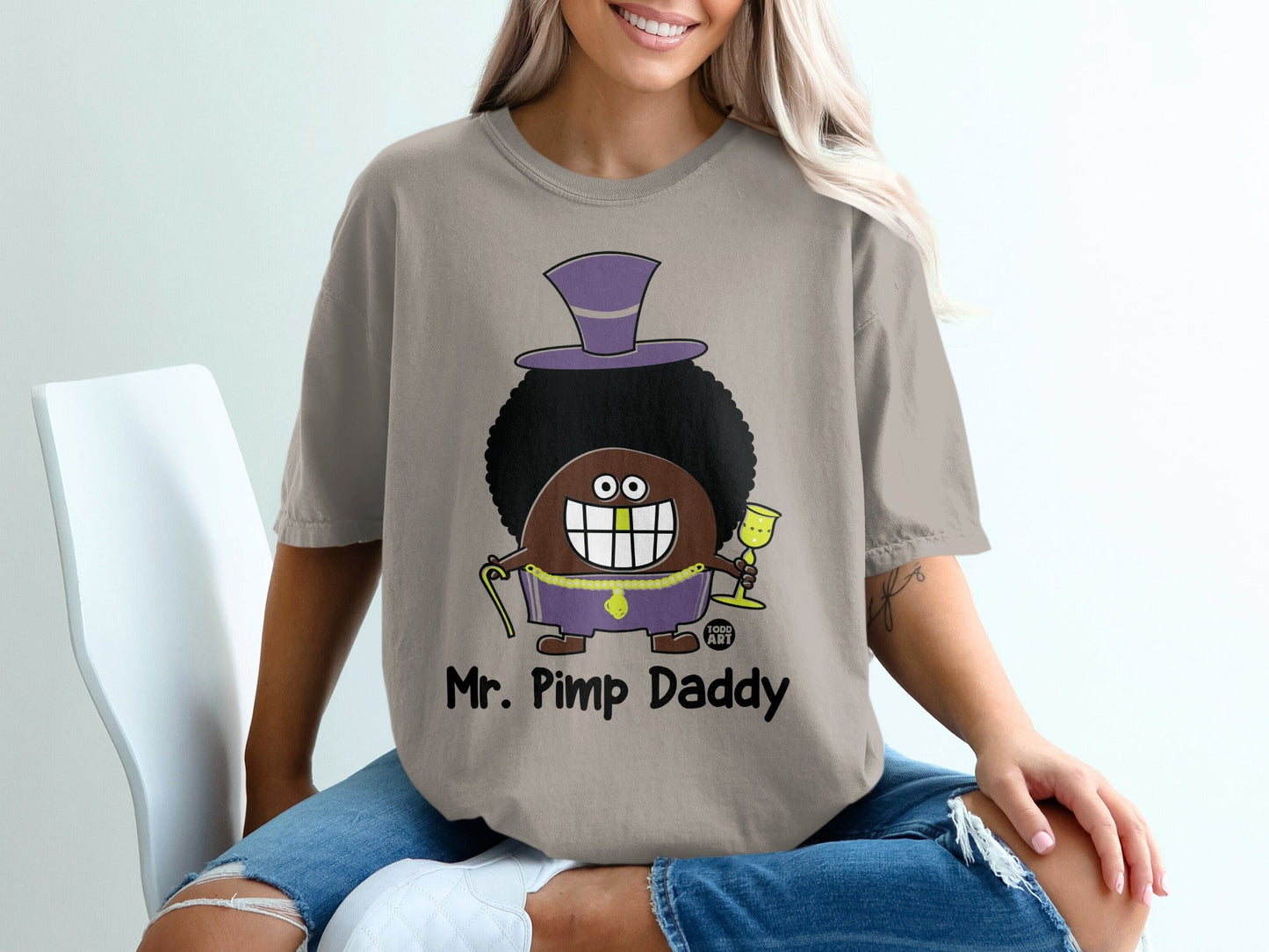 Mr. Pimp Daddy Graphic Novelty T-Shirt