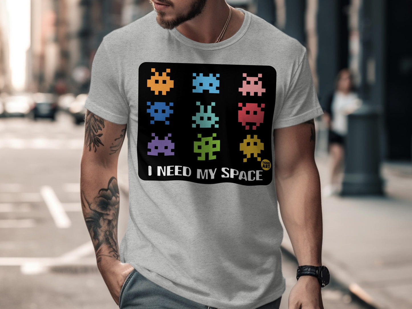 I Need My Space Alien Themed Graphic Tee product