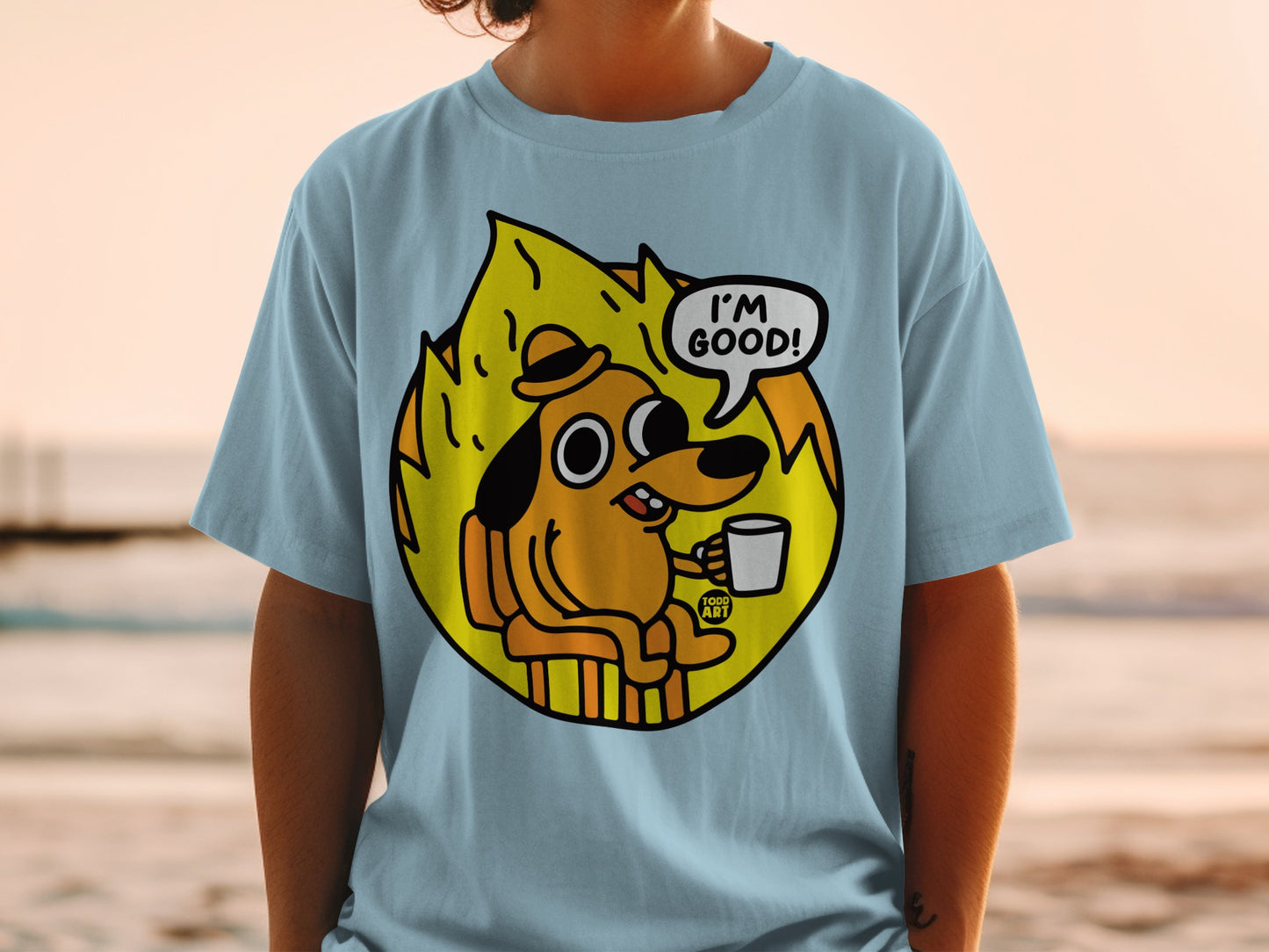 I'm Good Dog Meme Graphic T-Shirt