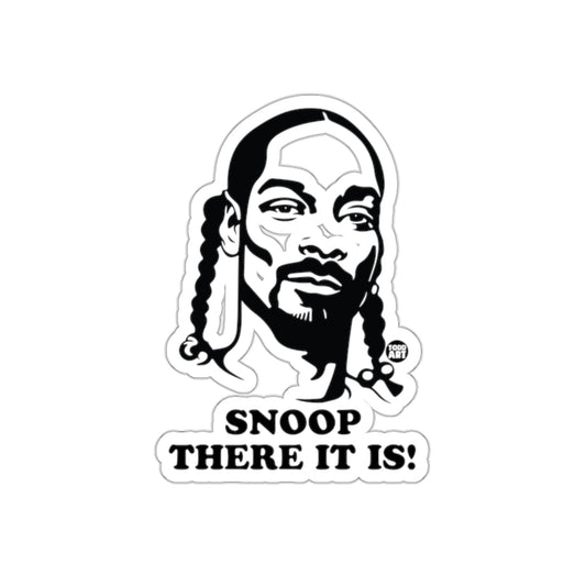 Snoop There It Is Portrait Illustration Design sticker