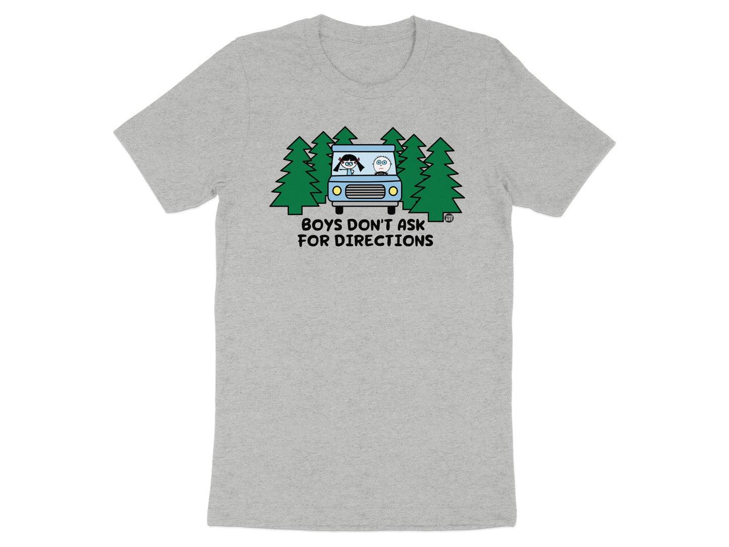 Boys Don't Ask for Directions Funny T-shirt
