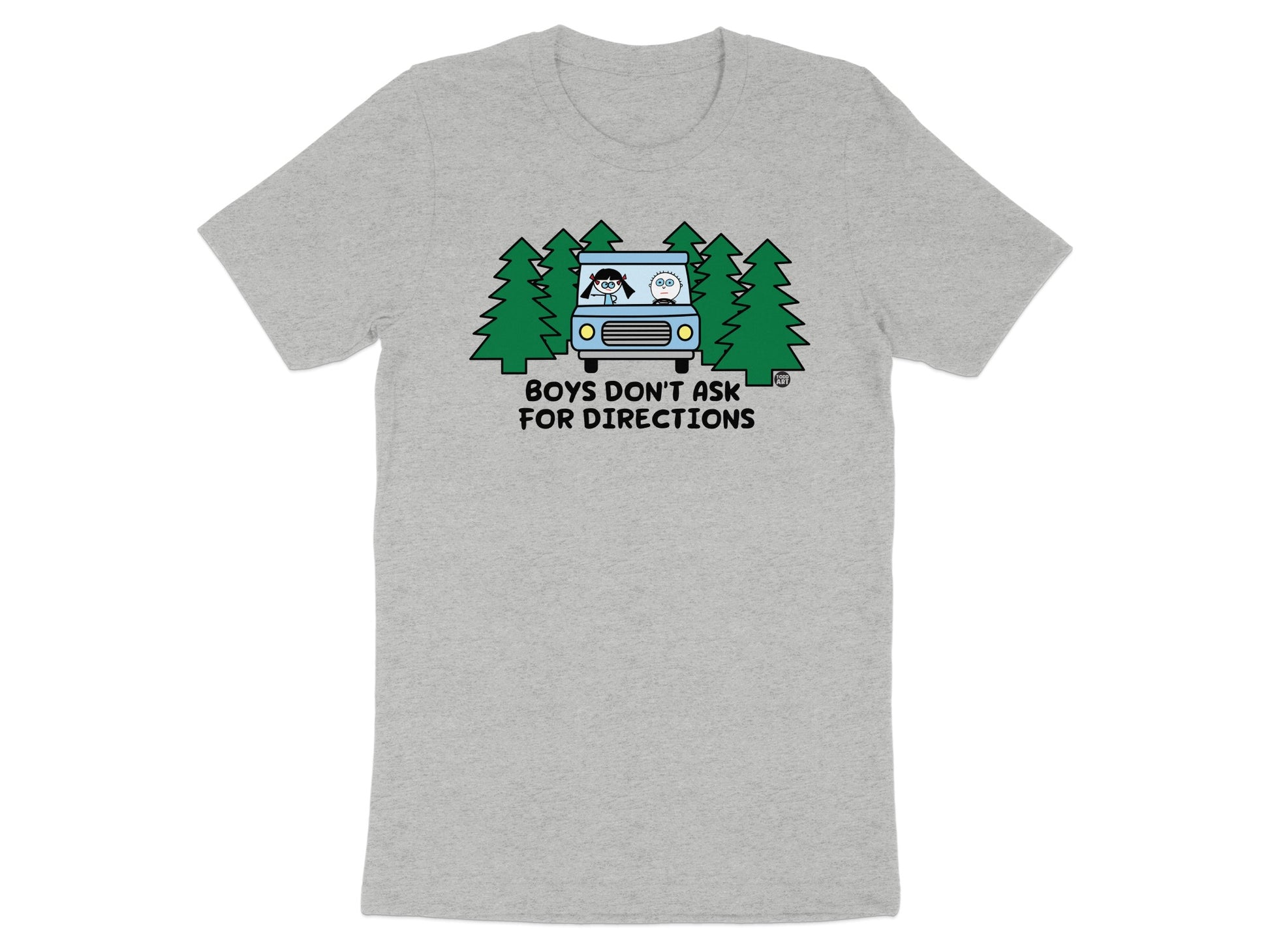 Boys Don't Ask for Directions Funny T-shirt