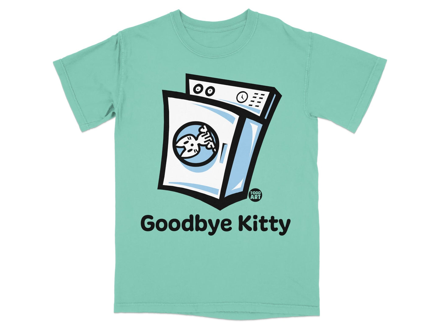 Goodbye Kitty Graphic T-Shirt with Unique Design