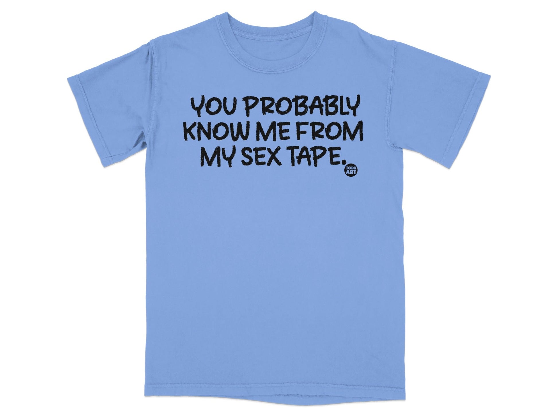 You Probably Know Me From My Sex Tape T-shirt