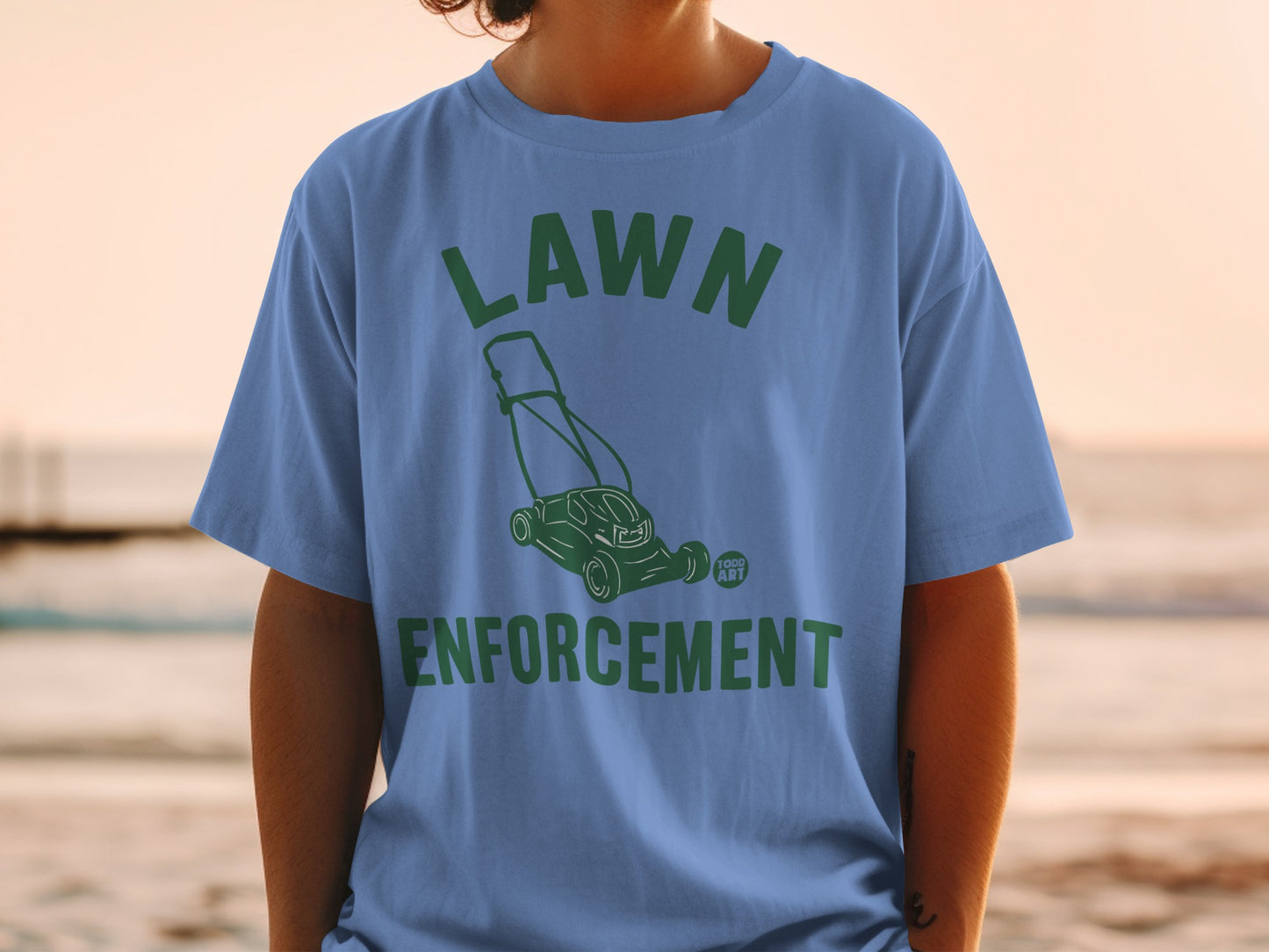 Lawn Enforcement Mower Graphic product type