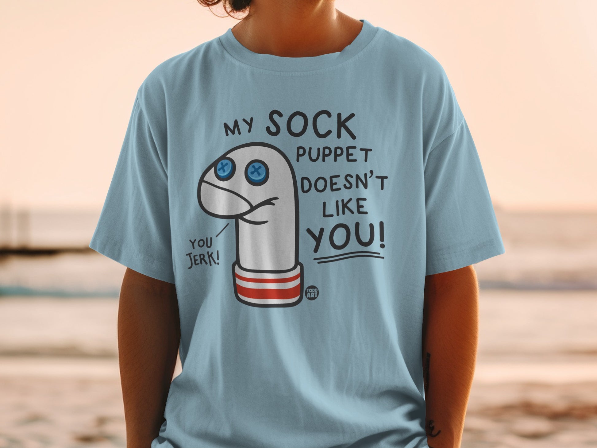 My Sock Puppet Doesn't Like You You Jerk product type