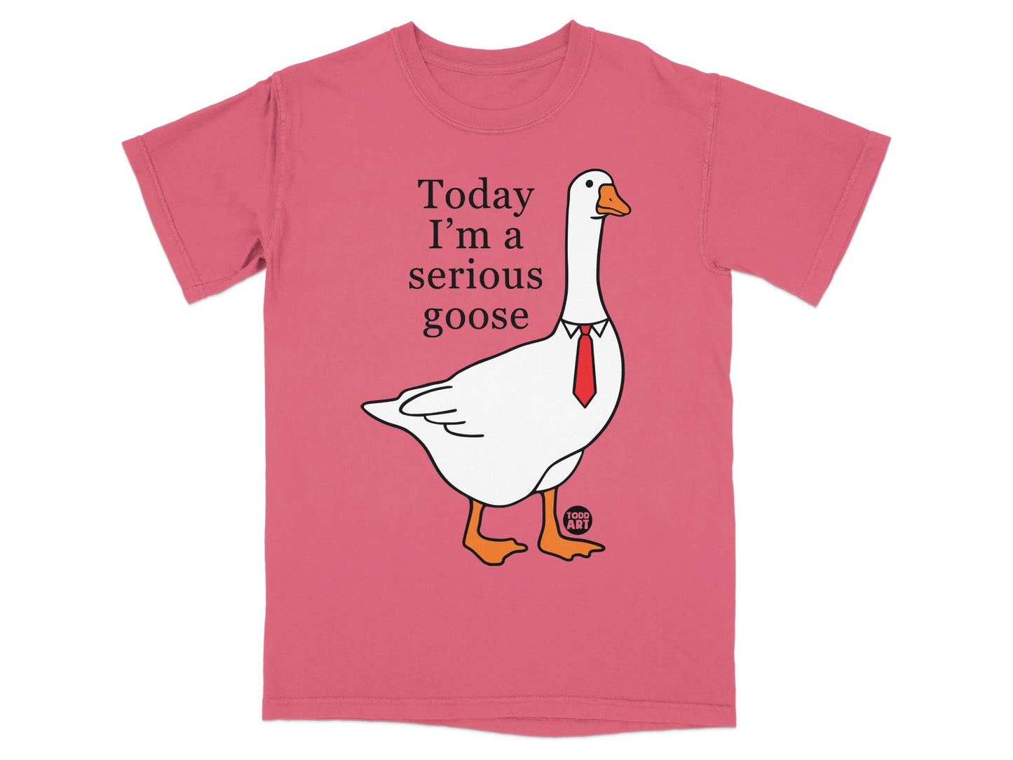 Today I'm a serious goose graphic t-shirt