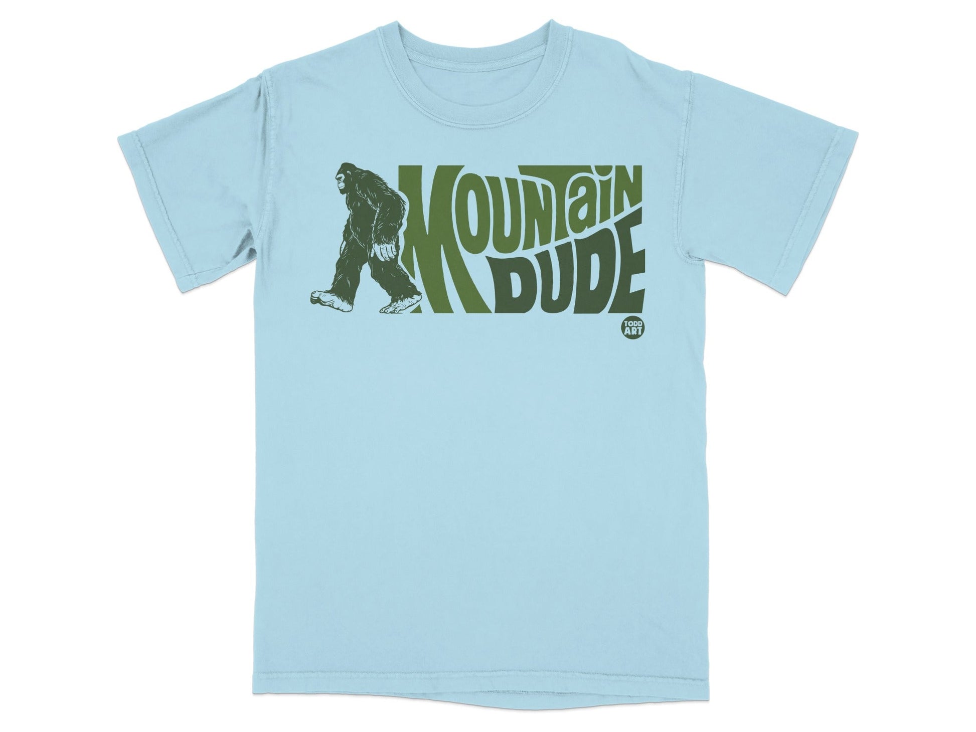 Mountain Dude Graphic Tee for Outdoor Enthusiasts