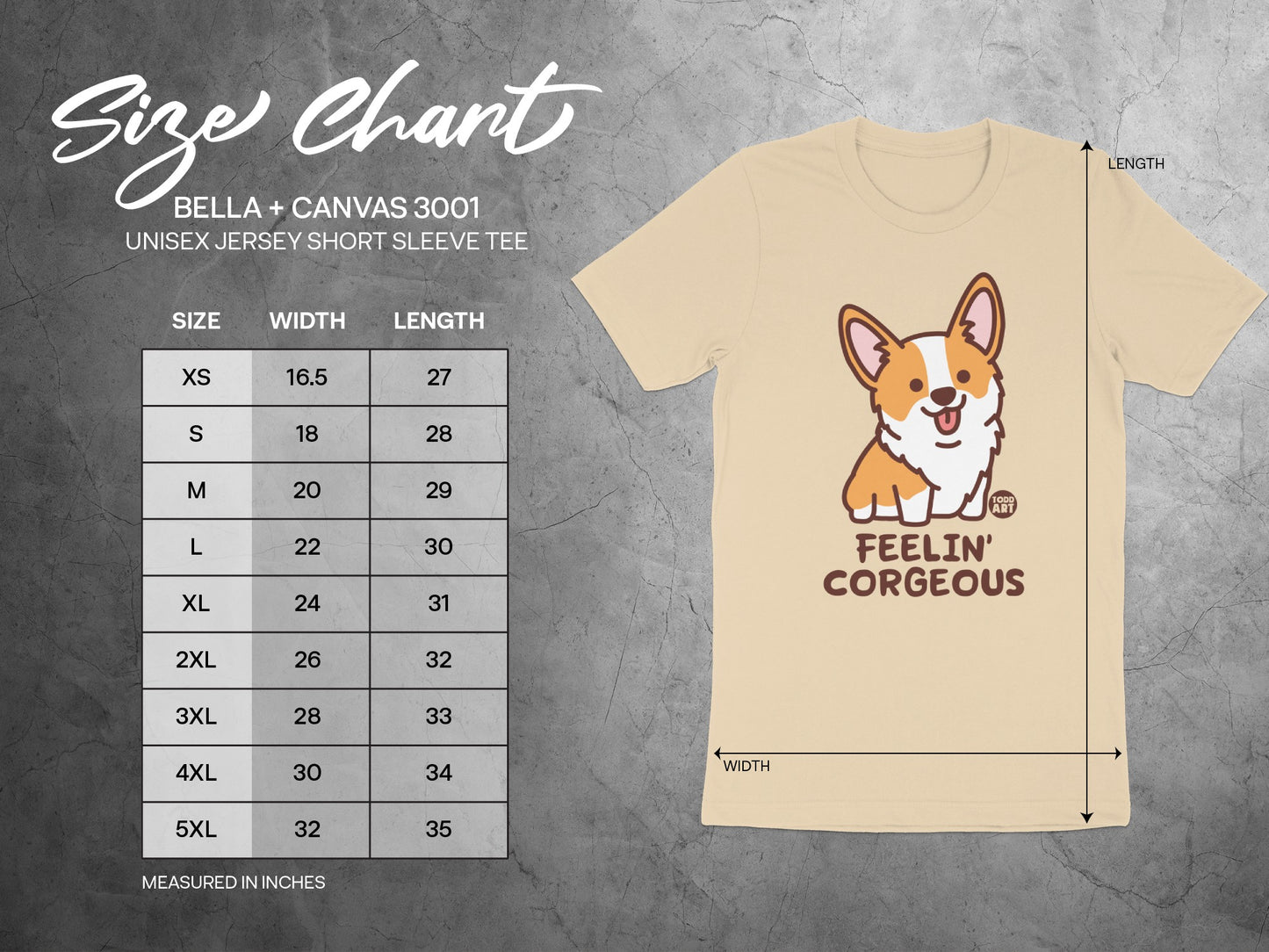 Feelin' Corgeous Unisex Jersey Short Sleeve Tee product