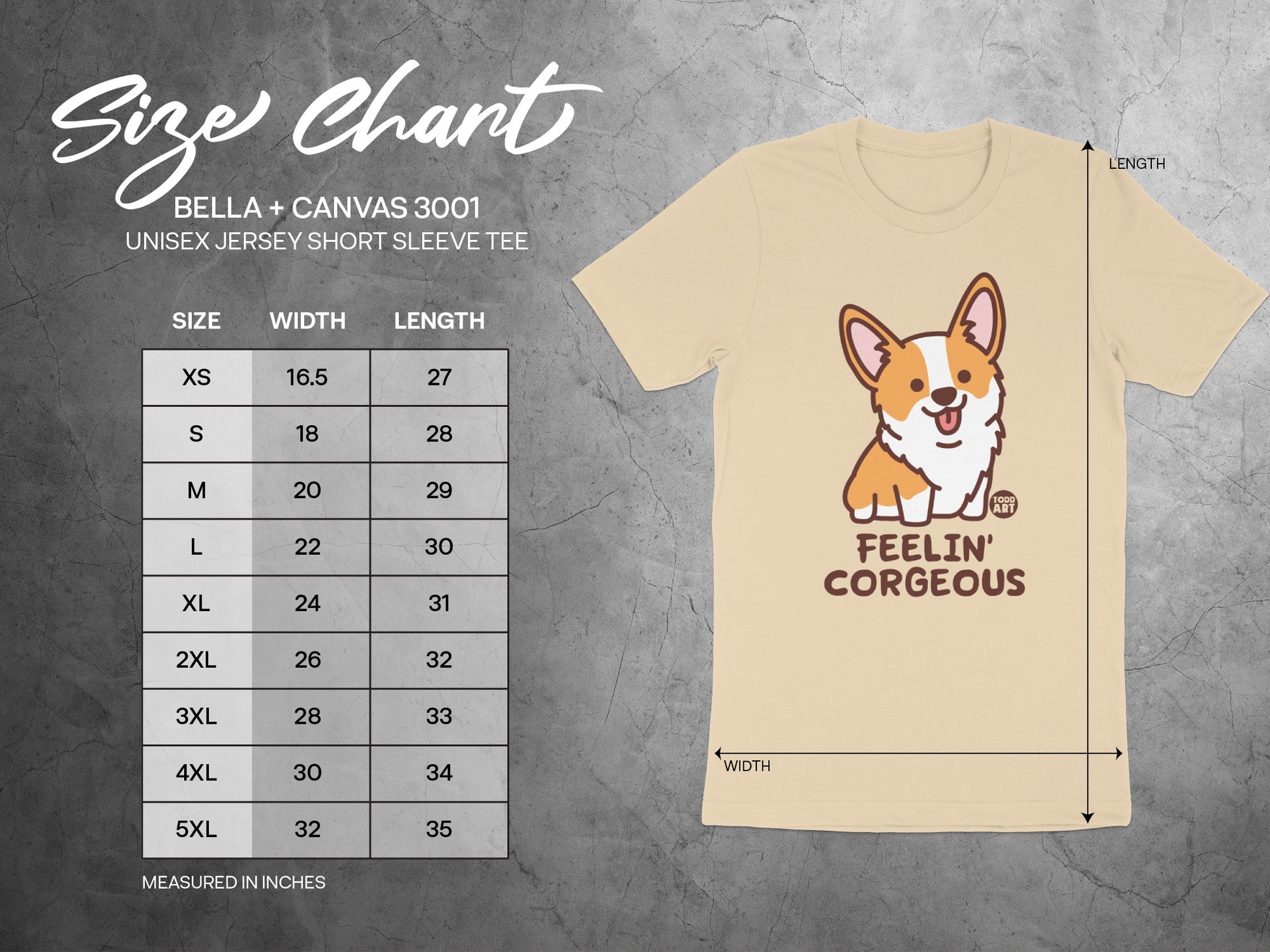 Feelin' Corgeous Unisex Jersey Short Sleeve Tee product