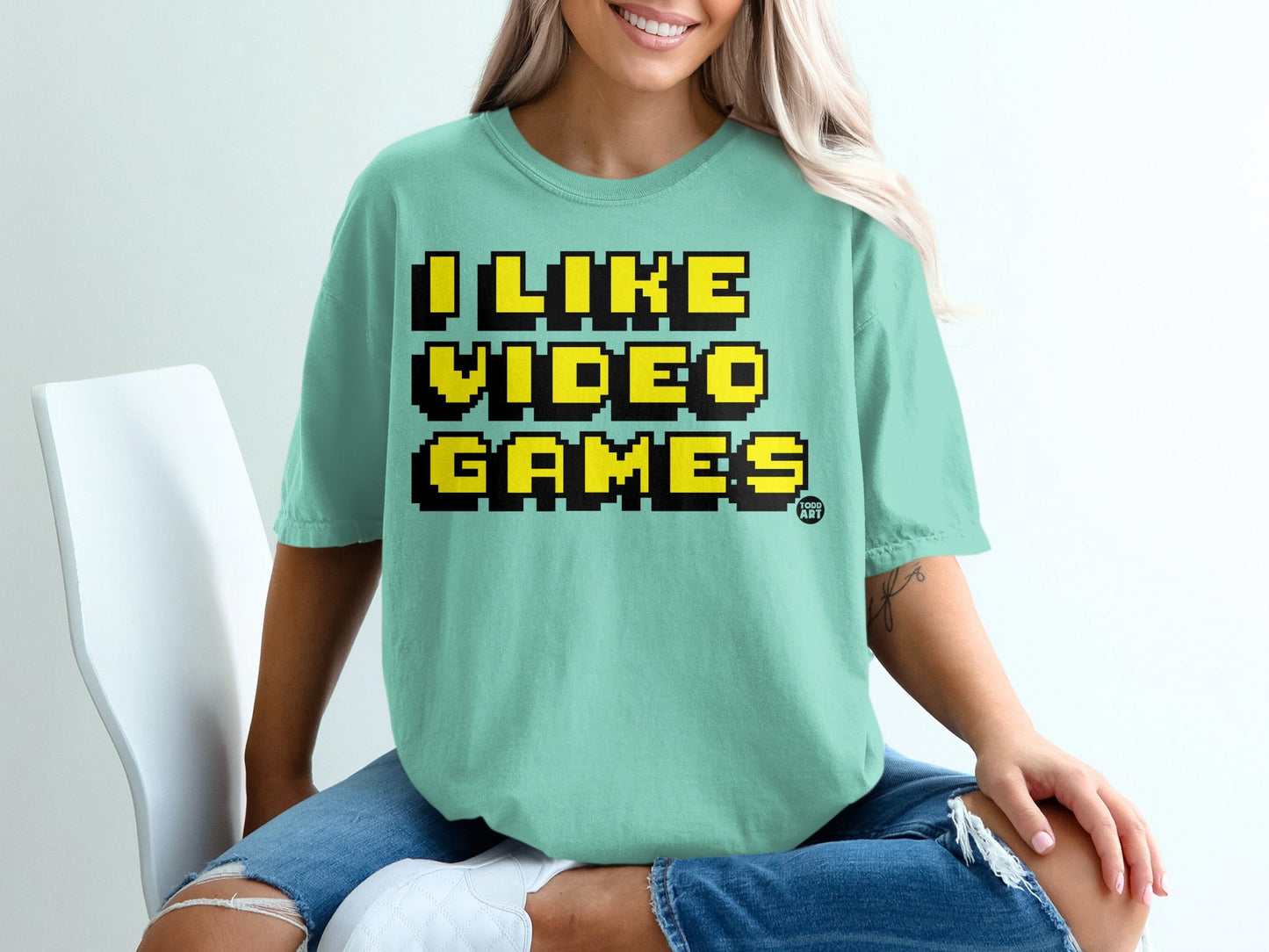 Retro Style I Like Video Games Graphic T-shirt