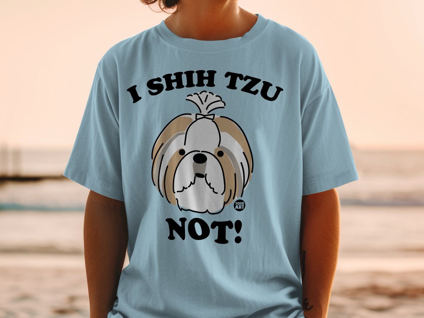 I Shih Tzu Not! Graphic Dog Lover Shirt Product