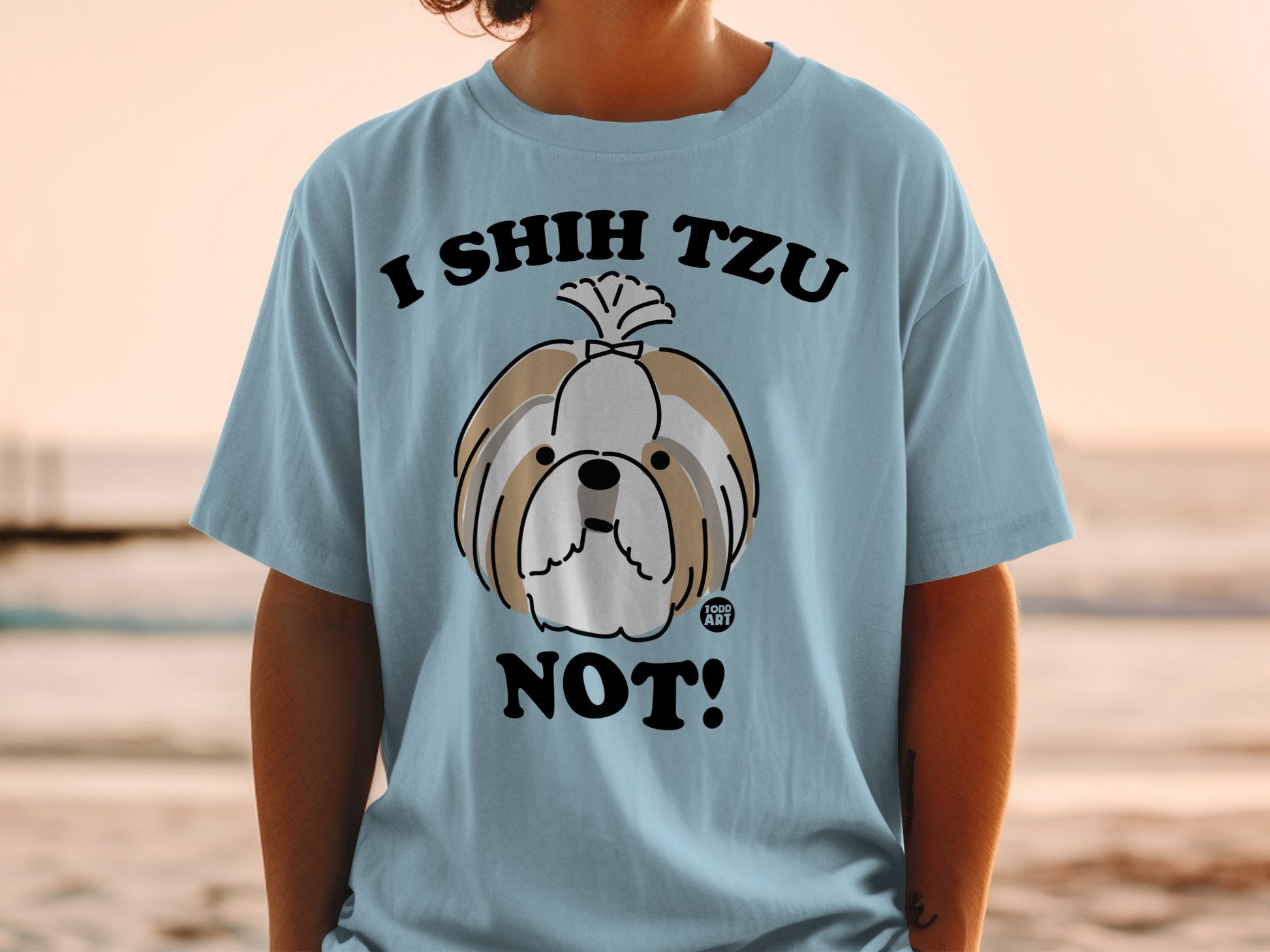 I Shih Tzu Not! Graphic Dog Lover Shirt Product