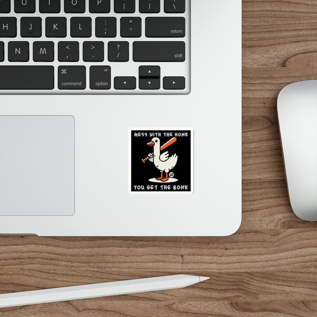 Mess With The Honk You Get The Bonk sticker
