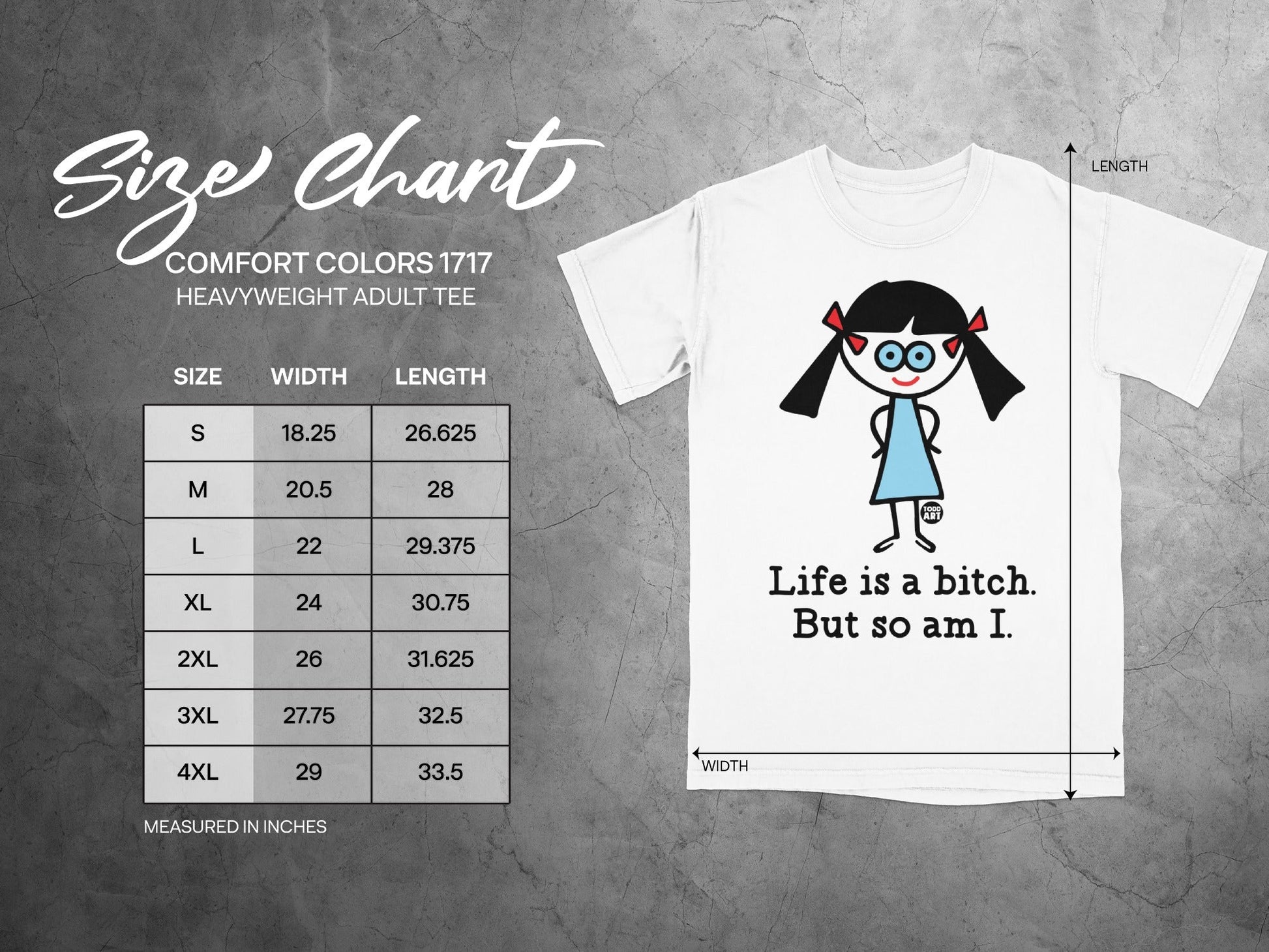 Life is a bitch. But so am I. adult tee