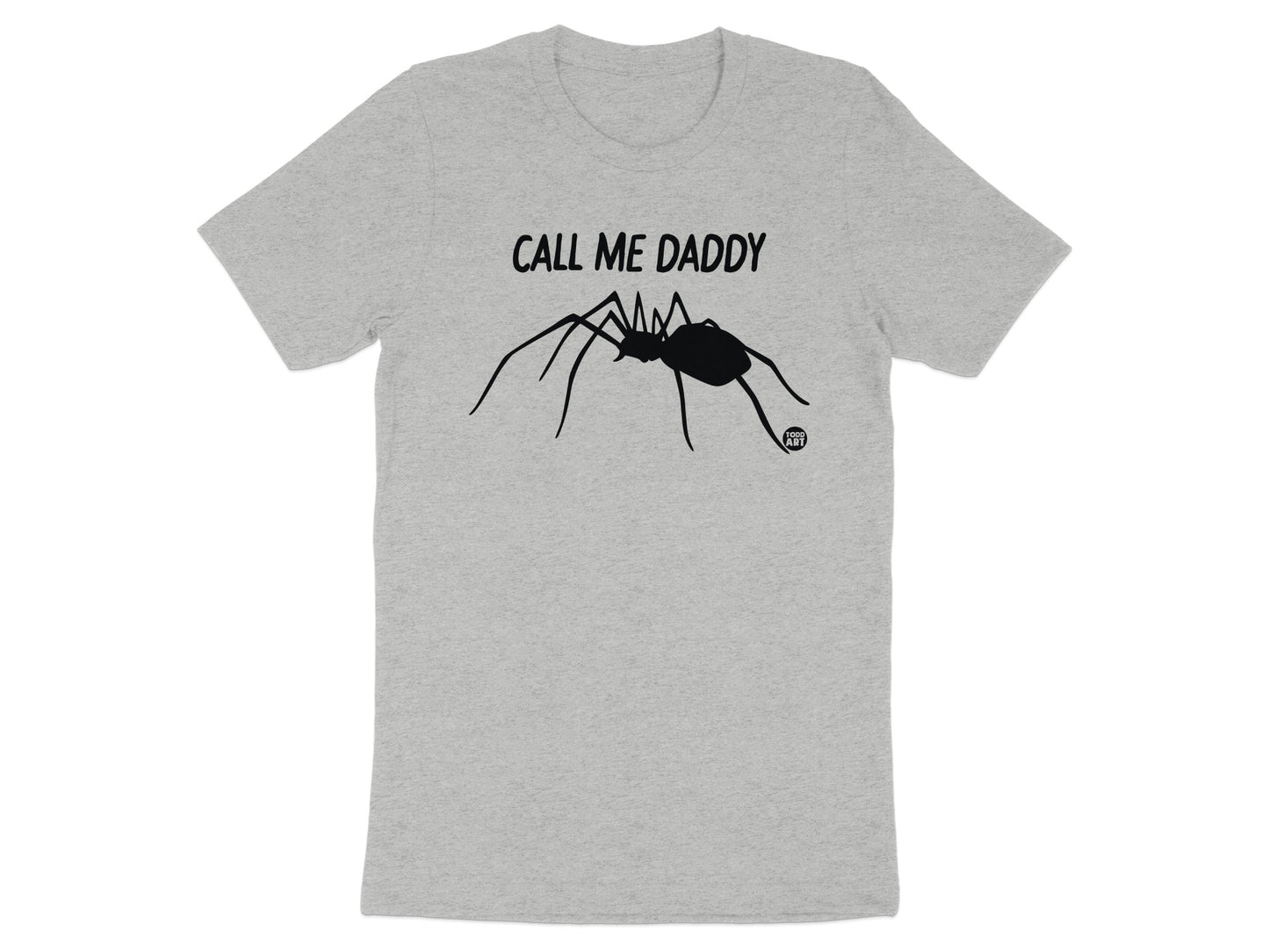Call Me Daddy Spider Graphic T-Shirt Funny Shirt