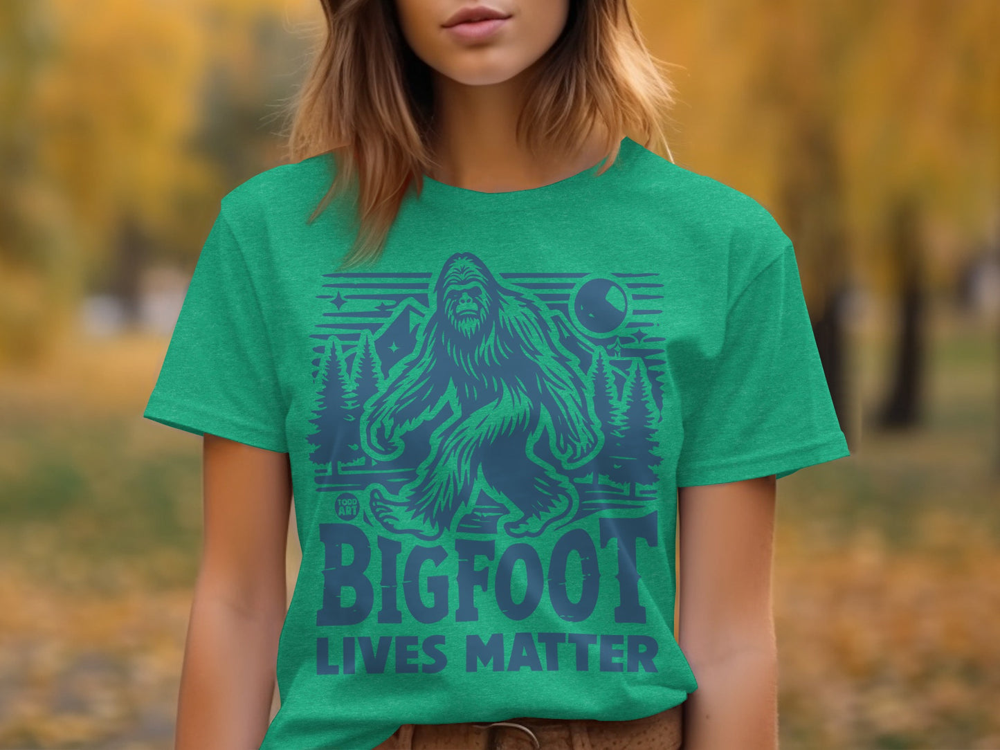 Bigfoot Lives Matter T-Shirt for Sasquatch Enthusiasts