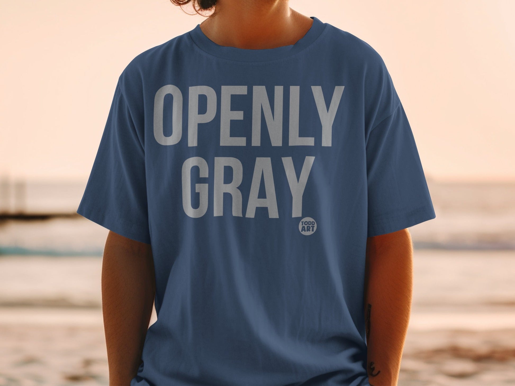 Openly Gray Todd Art Graphic Tee Product