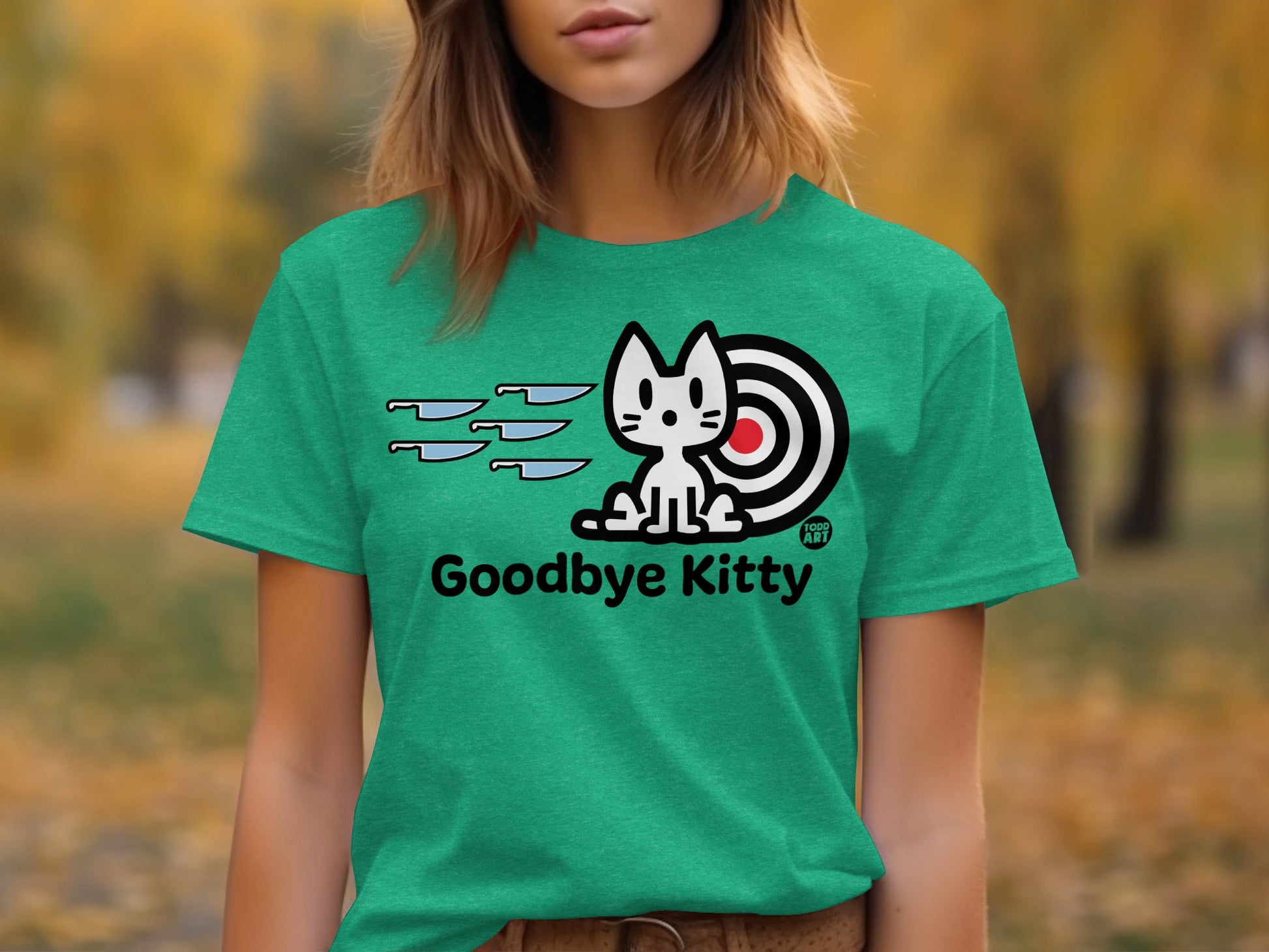 Goodbye Kitty Target Graphic T-Shirt