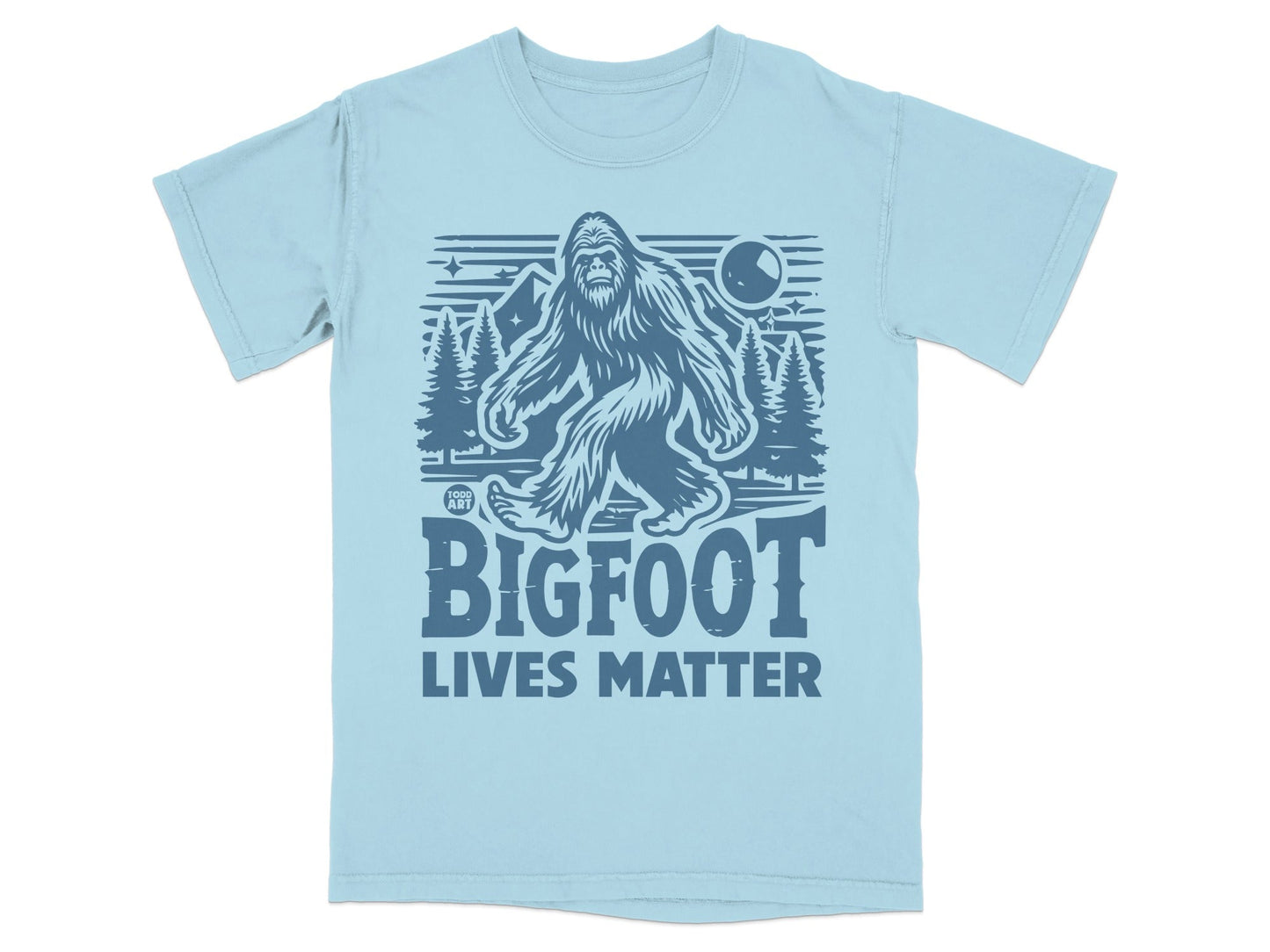 Bigfoot Lives Matter T-shirt with Graphic Design