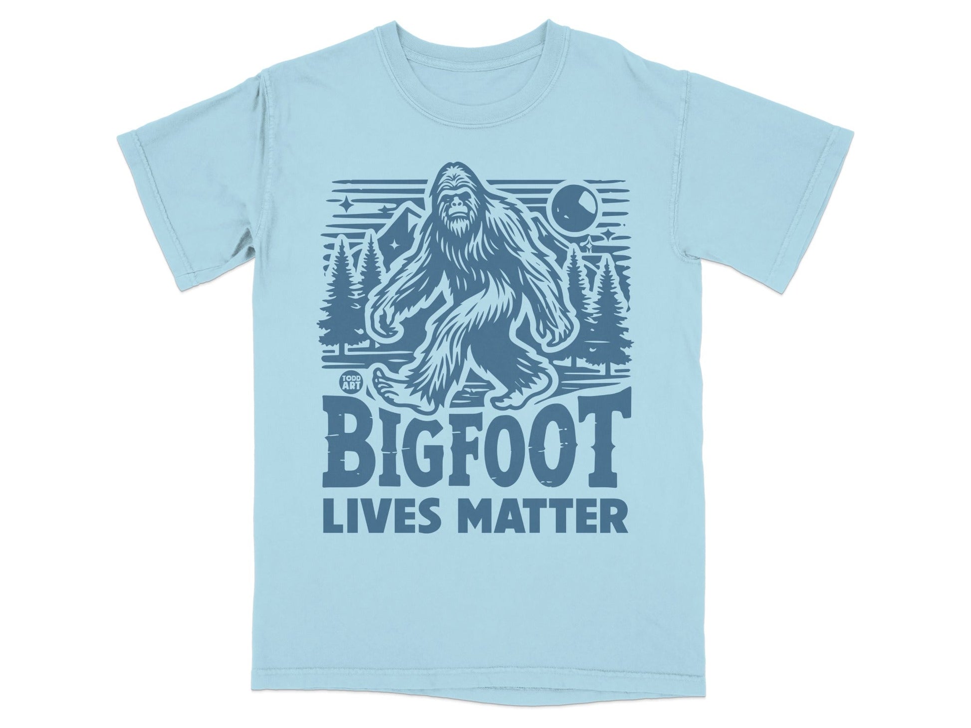 Bigfoot Lives Matter T-shirt with Graphic Design