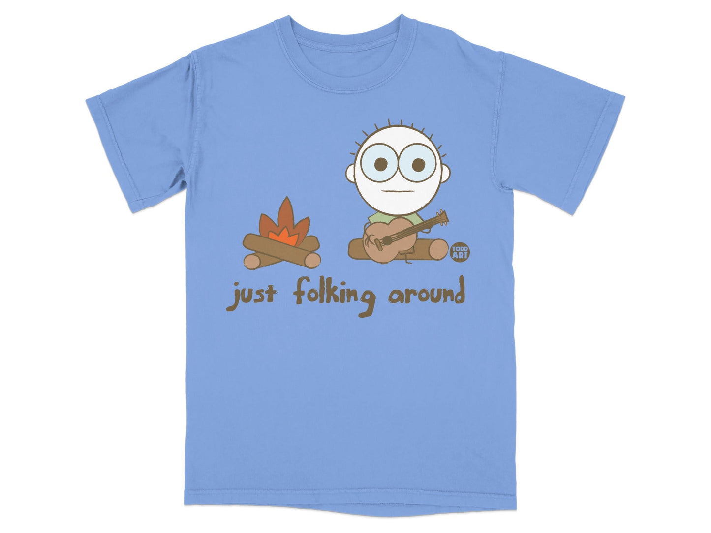 Just Folking Around Graphic T-shirt Product