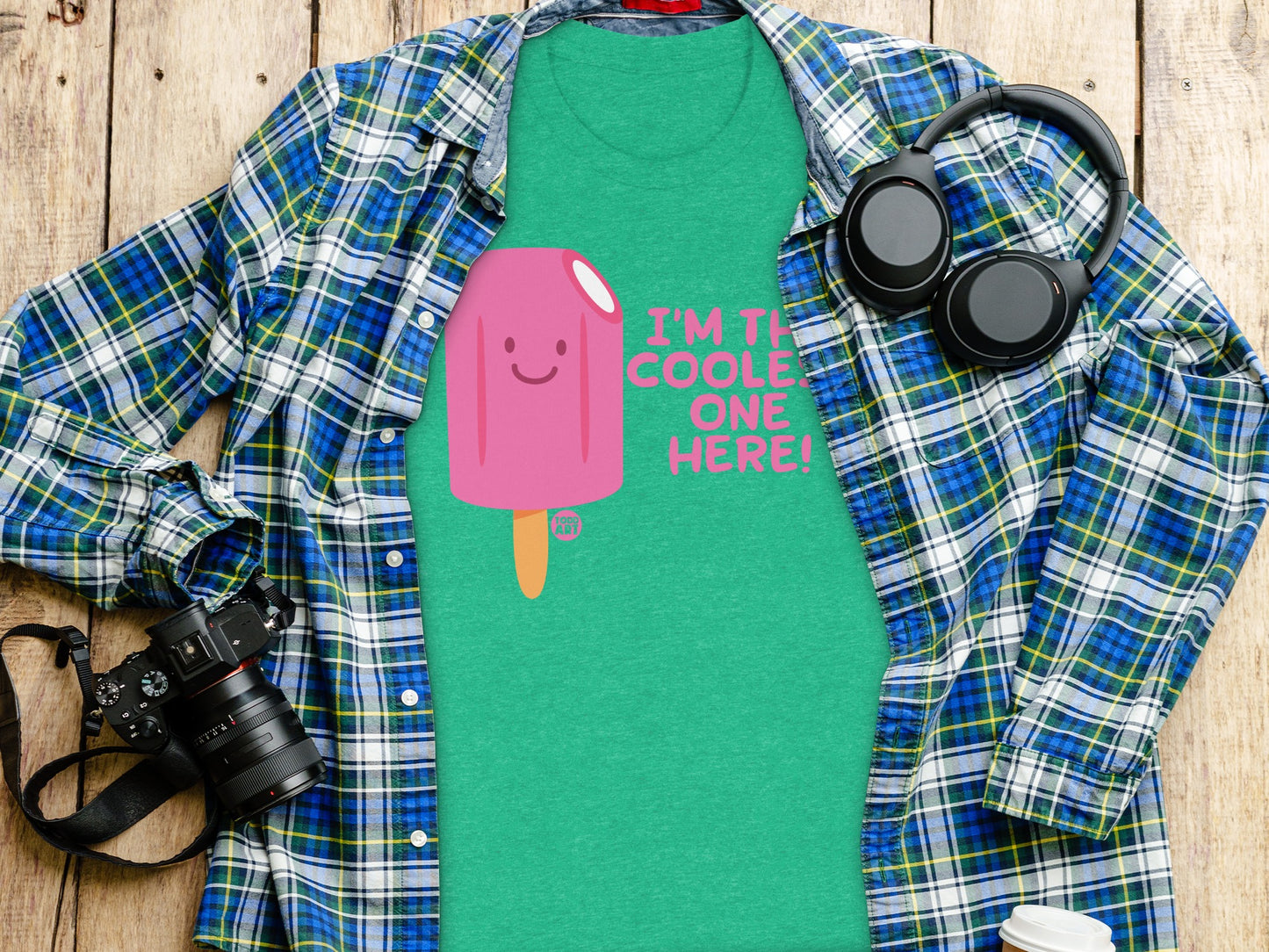 I'm The Coolest One Here Funny Graphic Shirt