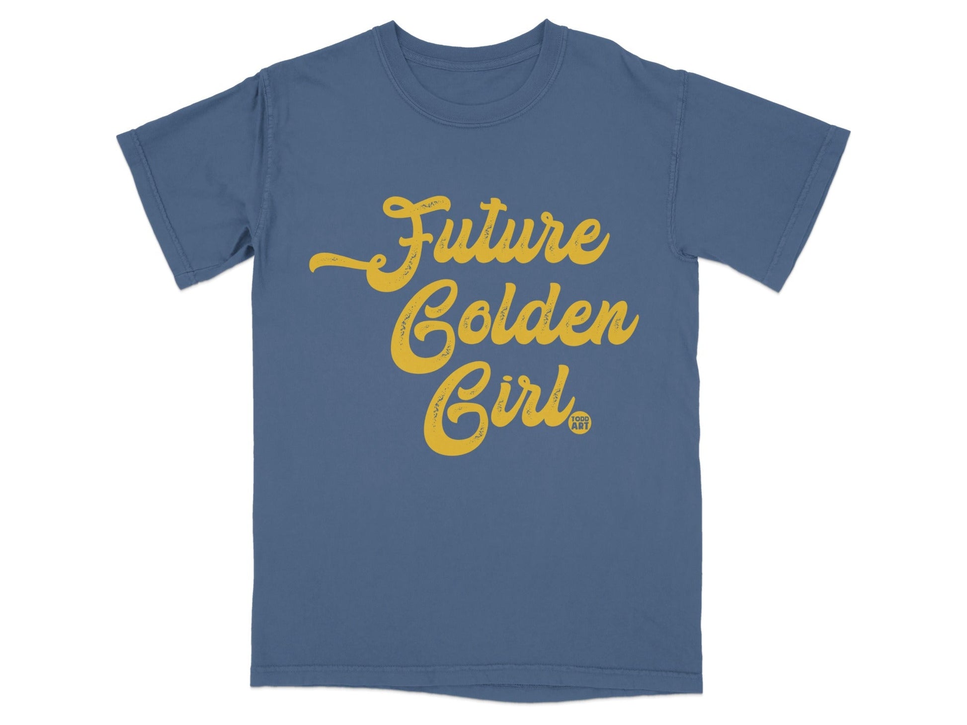 Future Golden Girl Graphic T-Shirt Casual Summer Wear