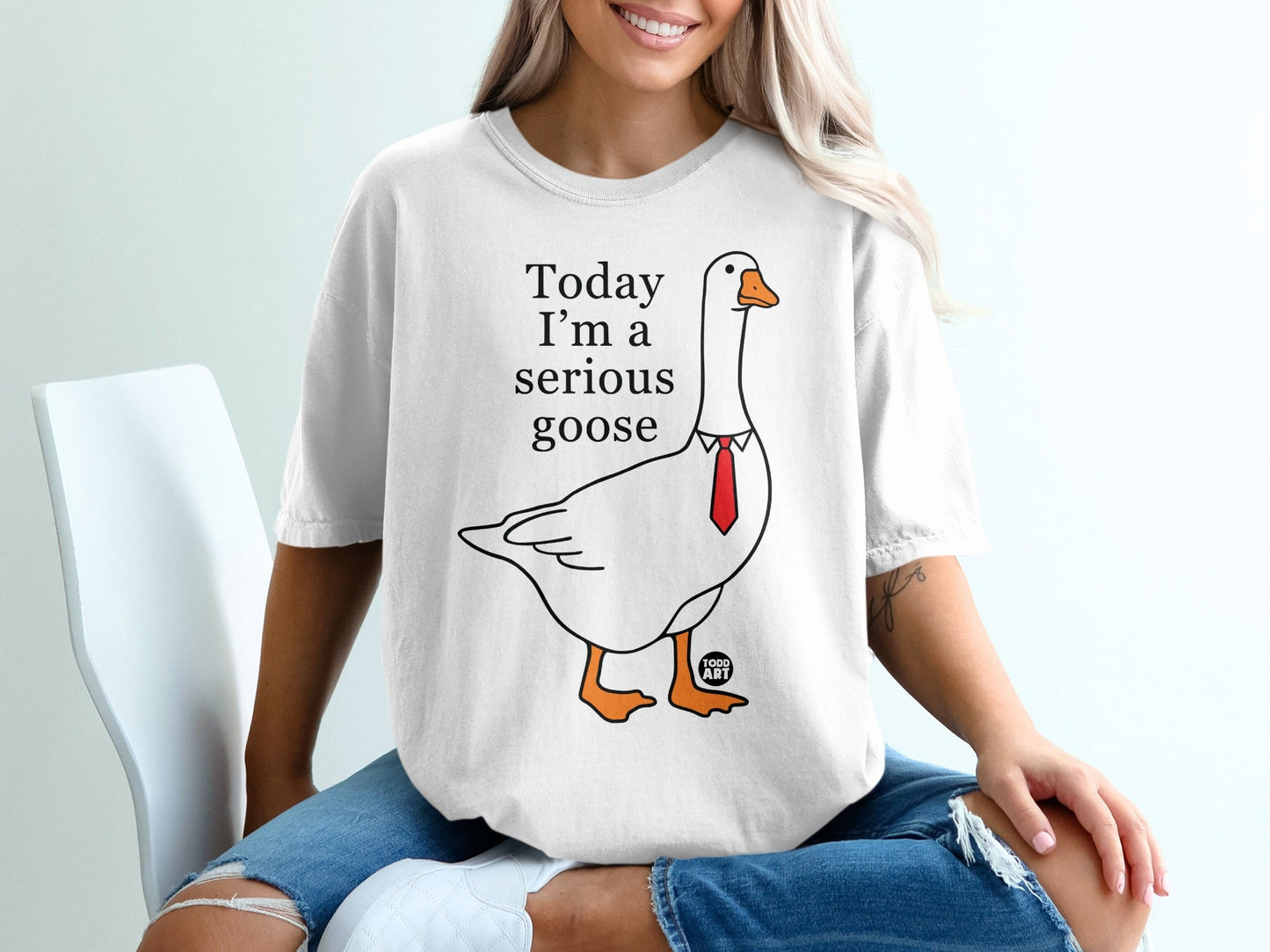 Today I'm a Serious Goose Graphic T-shirt