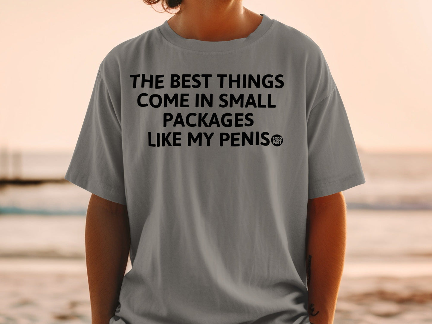 The Best Things Come In Small Packages Like My Penis Shirt