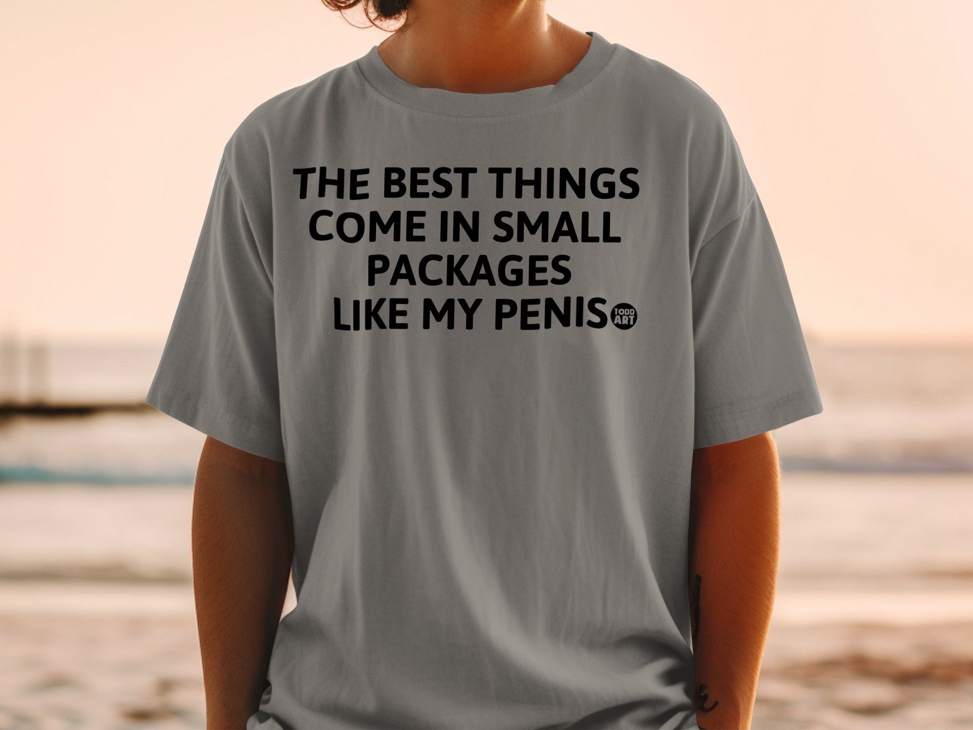 The Best Things Come In Small Packages Like My Penis Shirt