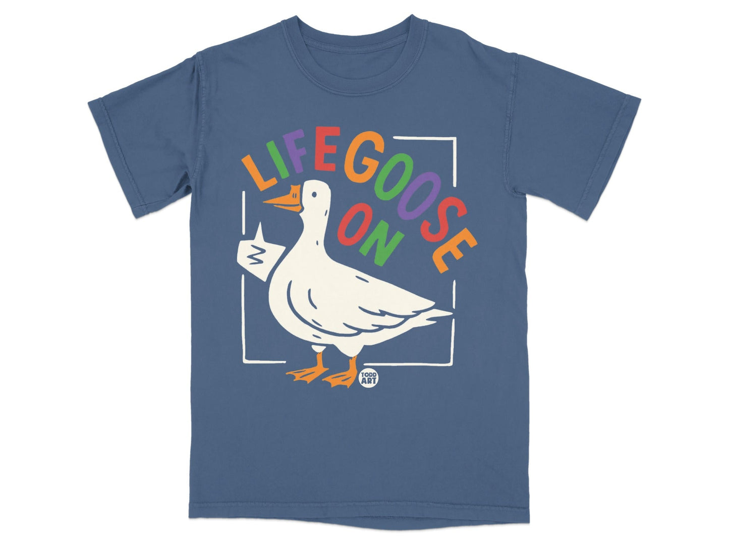 Lifegoose On Graphic Duck T-Shirt