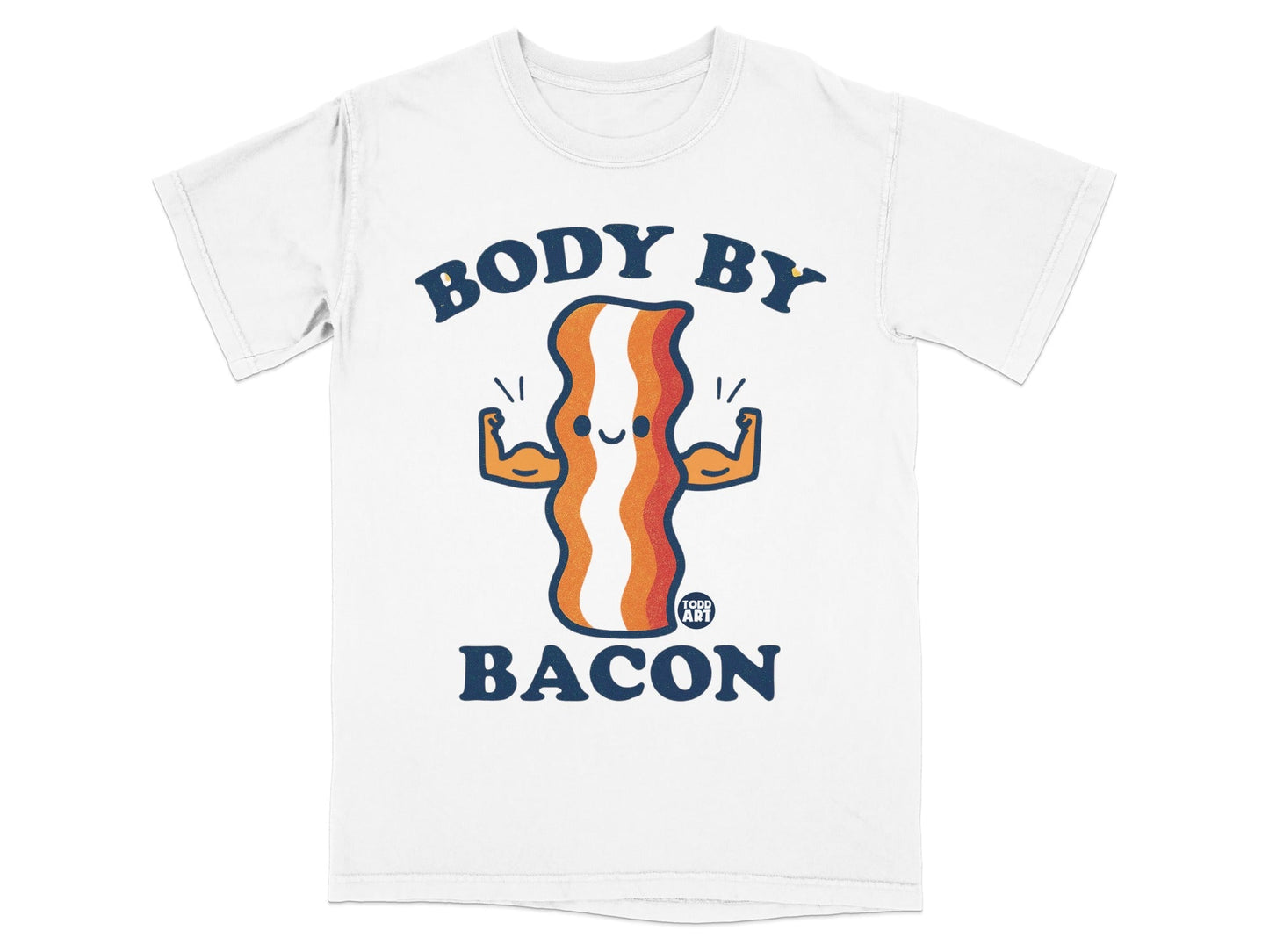 Body by Bacon Graphic T-Shirt Fitness Humor Apparel