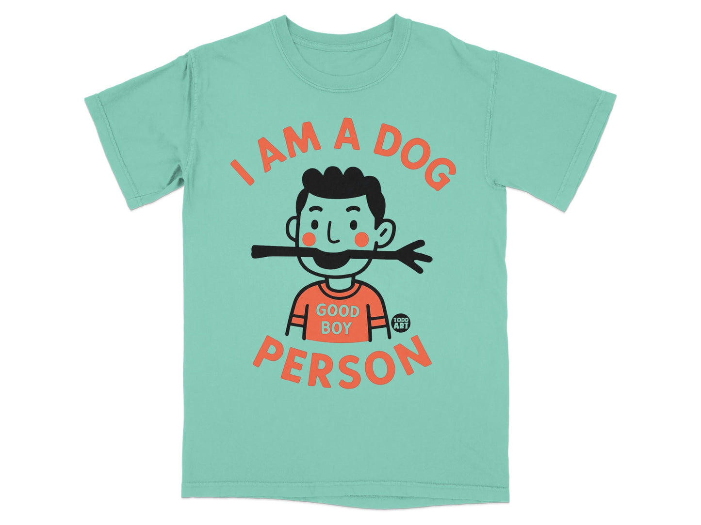 I Am A Dog Person Good Boy Graphic T-Shirt Product