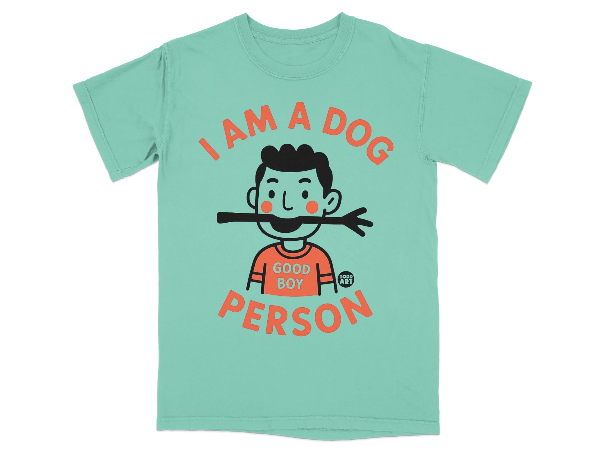 I Am A Dog Person Good Boy Graphic T-Shirt Product