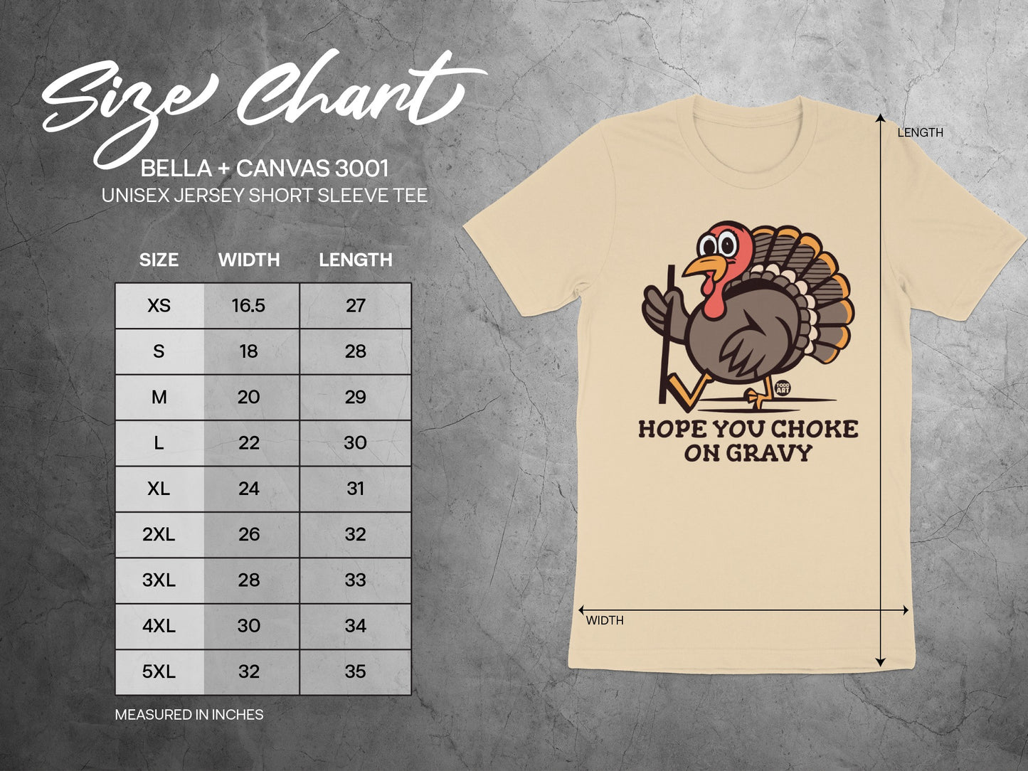 Hope You Choke On Gravy Unisex Jersey Short Sleeve Tee product