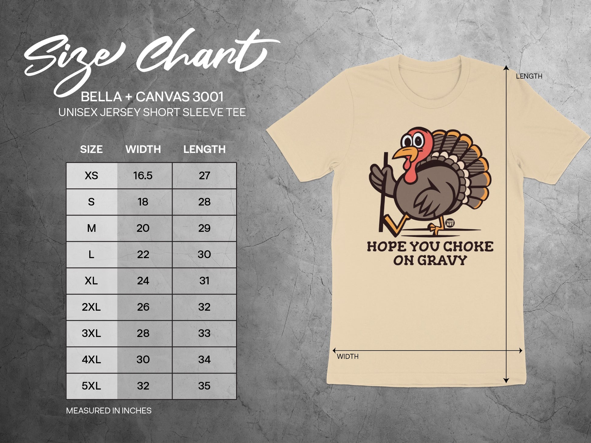 Hope You Choke On Gravy Unisex Jersey Short Sleeve Tee product