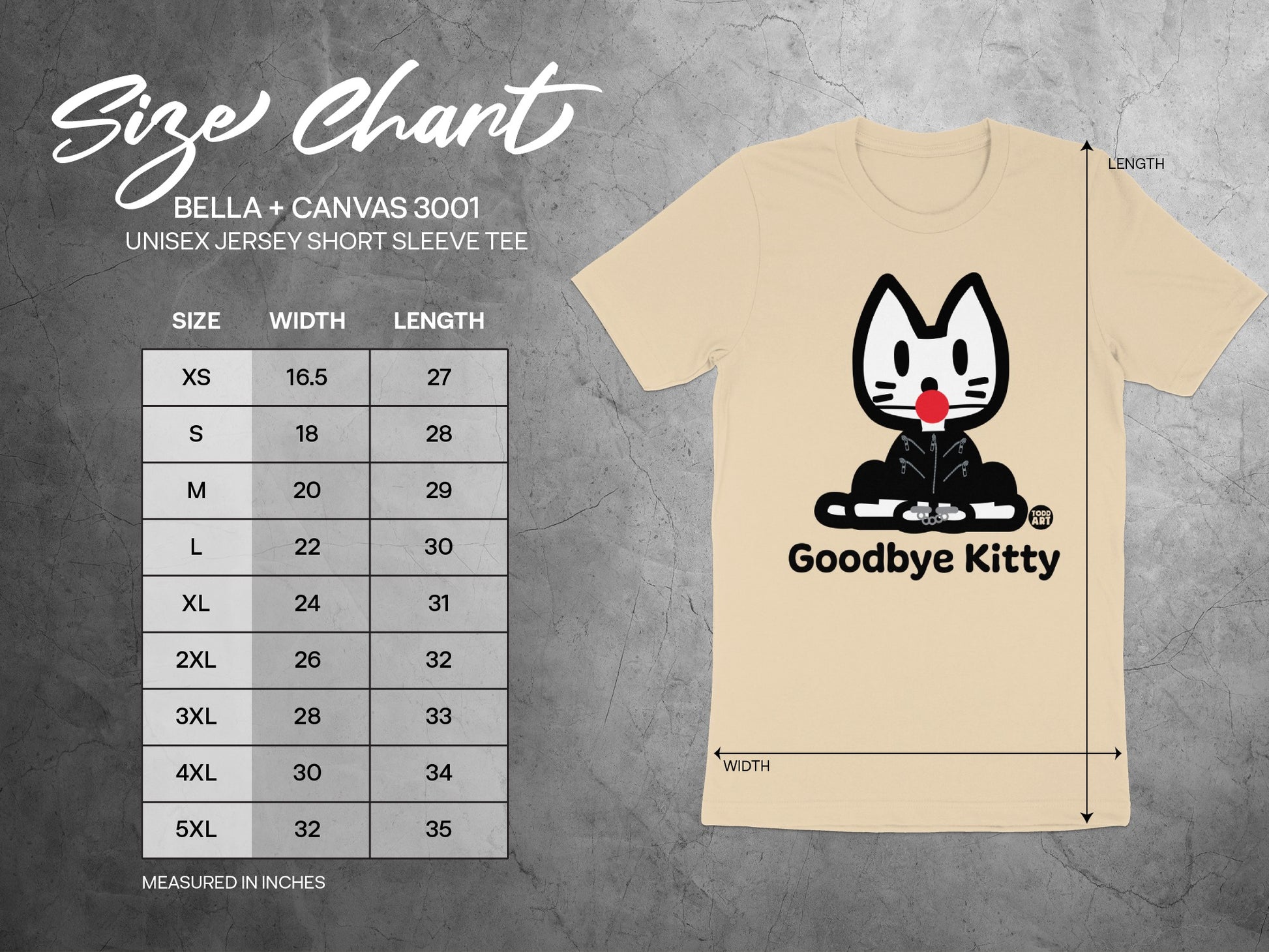 Goodbye Kitty Shirt for Casual Wear