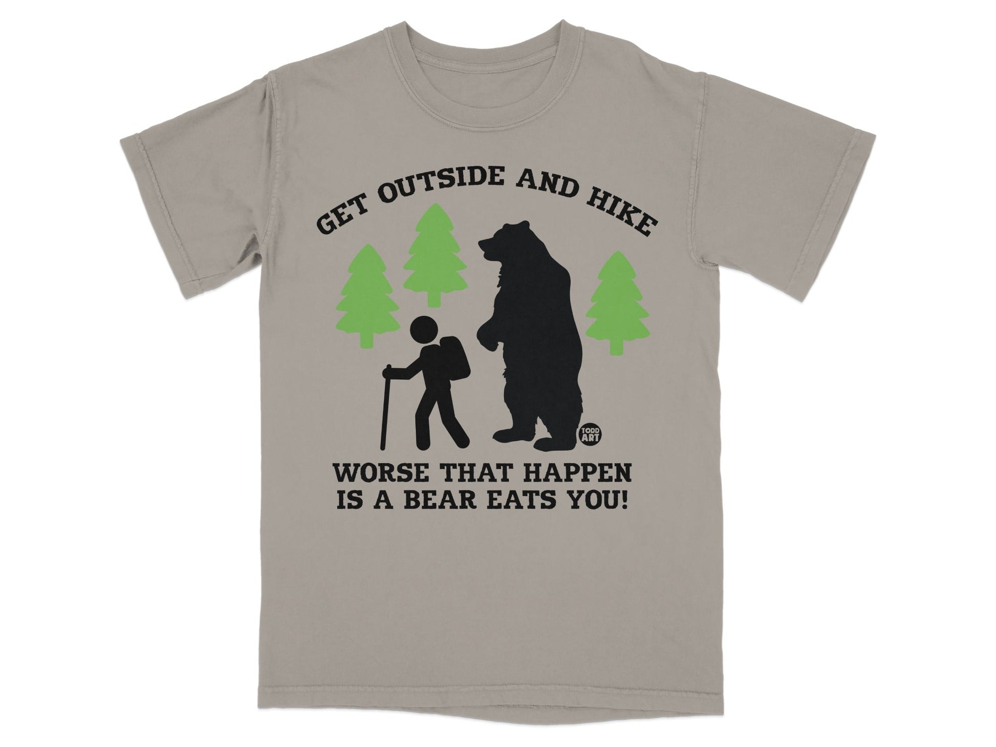 Get Outside And Hike Bear Eats You T-Shirt