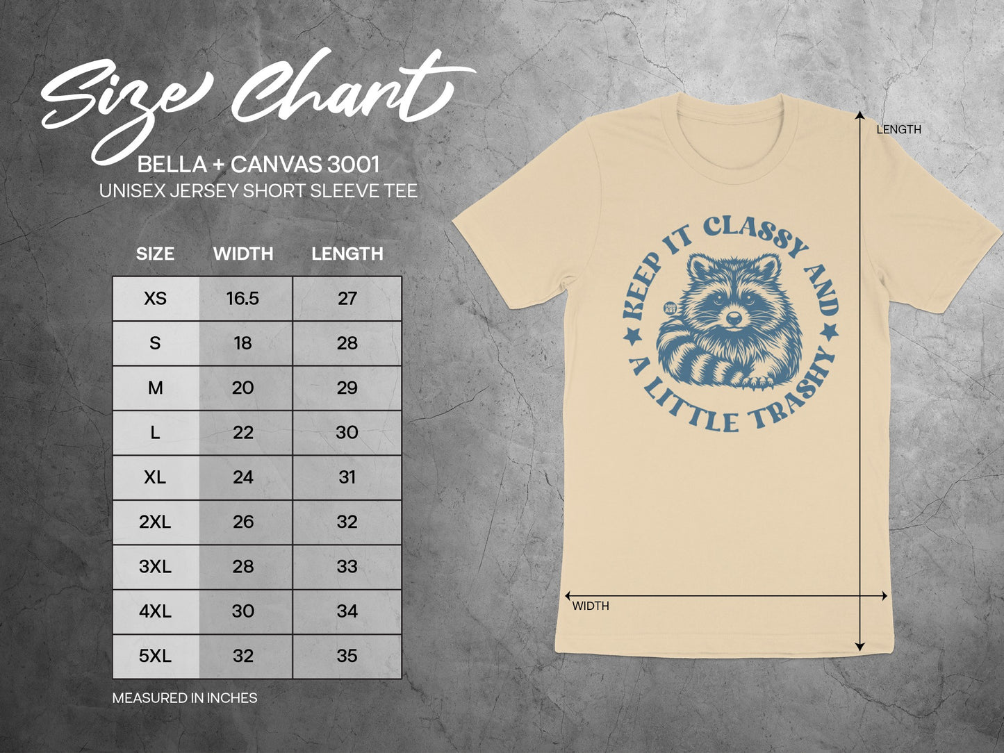 Keep It Classy and a Little Trashy Unisex Jersey Tee