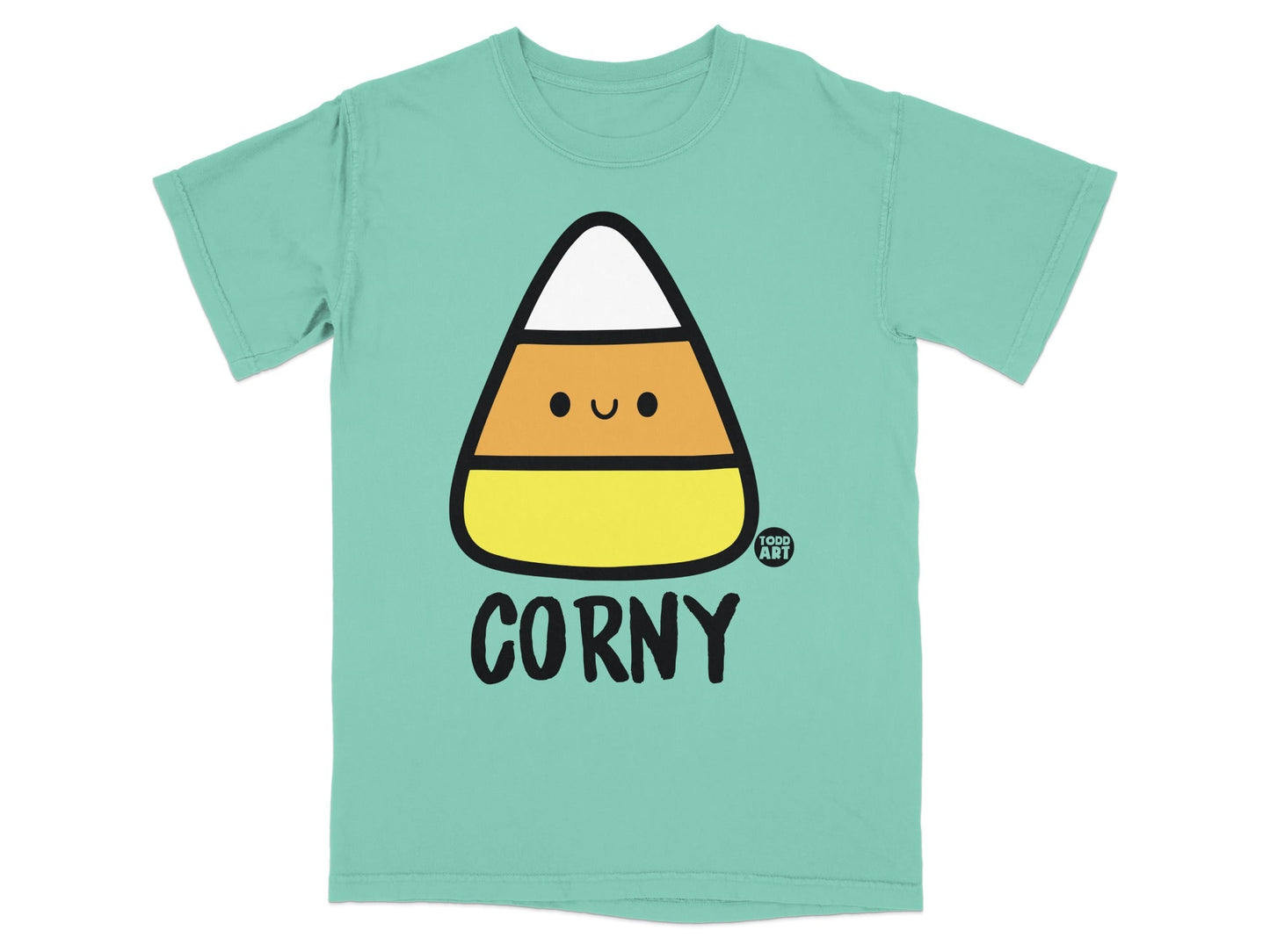 Corny Candy Corn Graphic Toddler Tee Shirt Product